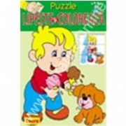 Puzzle - Lipeste si coloreaza 4