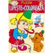 Puzzle - Lipeste si coloreaza 1