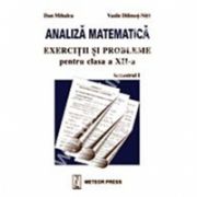 Analiza matematică exerciţii şi probleme pentru clasa a XII-a, semestrul I