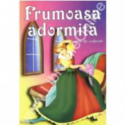 Frumoasa adormita (Carte de colorat)