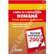 LIMBA ŞI LITERATURA ROMÂNĂ teste pentru gimnaziu
