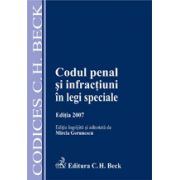 Codul penal si infractiuni in legi speciale, ed. a II-a revizuita