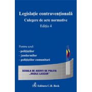 Legislatie contraventionala. Culegere de acte normative, Editia a V-a.