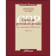 Codul de procedurã penalã – texte, jurisprudentã, hotãrâri C.E.D.O