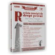 Revista romana de drept privat nr. 6/2008. Anul Gheorghe Beleiu