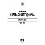 Decizii ale Curtii Constitutionale