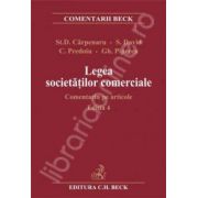 Legea societatilor comerciale. Comentariu pe articole. Editia 4