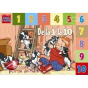 De la 1 la 10. Nicolae si puii de animale