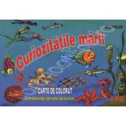 Curiozitatile marii. Carte de colorat