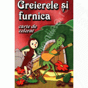Pachet carti de colorat set 25 (Greierele si furnica) - Pentru gradinite