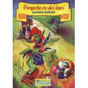 Punguta cu doi bani. Poveste ilustrata