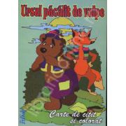 Ursul pacalit de vulpe. Carte de citit si colorat