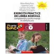 Exercitii practice de limba romana. Competenta si performanta in comunicare clasa a V-a
