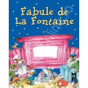 Fabule de La Fontaine (carte cu fereastra)