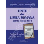 Limba si literatura romana. Teste pentru clasa a VIII-a