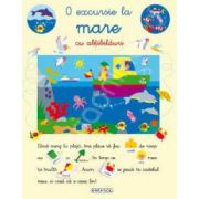 O excursie la mare carte cu abtibilduri