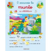 O excursie la munte carte cu abtibilduri