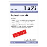 Legislatie notariala (actualizata la 25.10.2009)