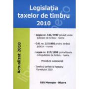 Legislatia taxelor de timbru 2010