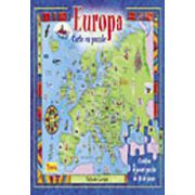 Europa - carte cu puzzle