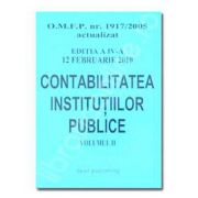 Contabilitatea institutiilor publice - editia a IV-a - Vol. I - actualizat la 12 februarie 2010