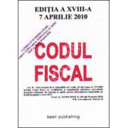 Codul fiscal 2010 - actualizat la 17 aprilie 2010 ultimul act modificator OuG 22/2010 MOf 201 din 30 martie 2010