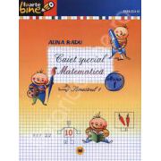 Matematica caiet special pentru clasa I - Semestrul I (Colectia foarte bine)