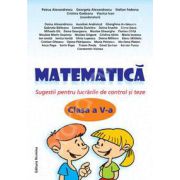 Matematica clasa a V-a, Sugestii pentru lucrarile de control si teze