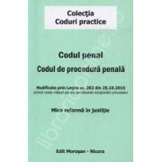 Codul penal. Codul de procedura penala