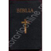 Biblia imbracata in piele, aurita