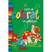 Carte de colorat cu ghicitori