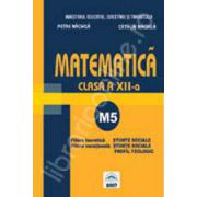 Matematica M5 manual pentru clasa a XII-a