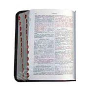 Biblia - Format mijlociu, piele, index, aurita, cu fermoar (Editie de lux 047 TI)