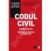 Codul civil - republicat iulie 2011