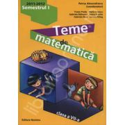Teme de matematica clasa a VII-a, semestrul I (2011-2012)