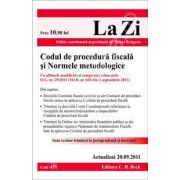 Codul de procedura fiscala si normele metodologice (actualizat 20 septembrie 2011)