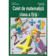 Caiet de matematica clasa a IV-a