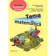 Teme de matematica clasa a V-a, semestrul al II-lea 2011-2012