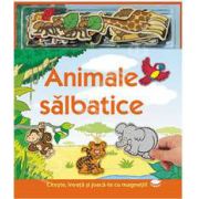 Animale salbatice - carte cu magneti