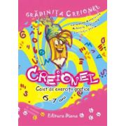 Gradinita Creionel - caiet de exercitii grafice 6-7 ani