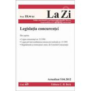 Legislatia concurentei (actualizat la 5.04.2012)