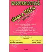 Matematica clasa a VIII-a, Partea a I-a (Petrus Alexandru)