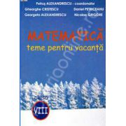 Teme pentru vacanta clasa a VIII-a, semestrul 1, Petrus Alexandrescu, Cartex