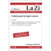 Codul penal si legile conexe (actualizat la 20 aprilie 2012)