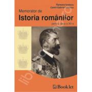 Memorator de Istoria romanilor pentru clasa a 12-a