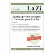 Legislatia privind terenurile si restituirea proprietatilor (actualizat la 15.10.2012)