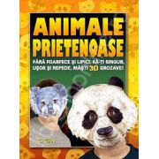 Animale prietenoase (Fara foarfece si lipici, fa-ti singur, usor si repede, masti 3D grozave)