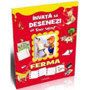 Invata sa desenezi cu Tony Wolf. Ferma
