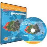 CD, interactiv. Geografika - Romania Interactiva. Geografie pentru clasa a VIII-a