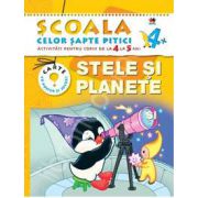 Stele si planete. Activitati pentru copiii de la 4 la 5 ani - carte cu jocuri